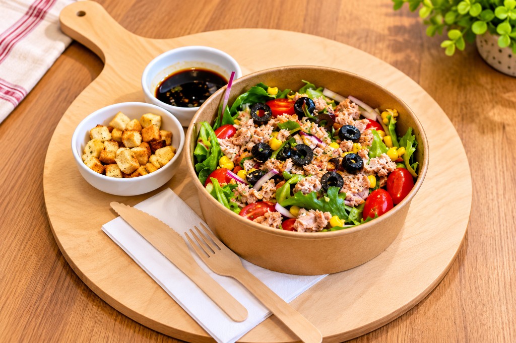 Bowl salade thon kebab torcy